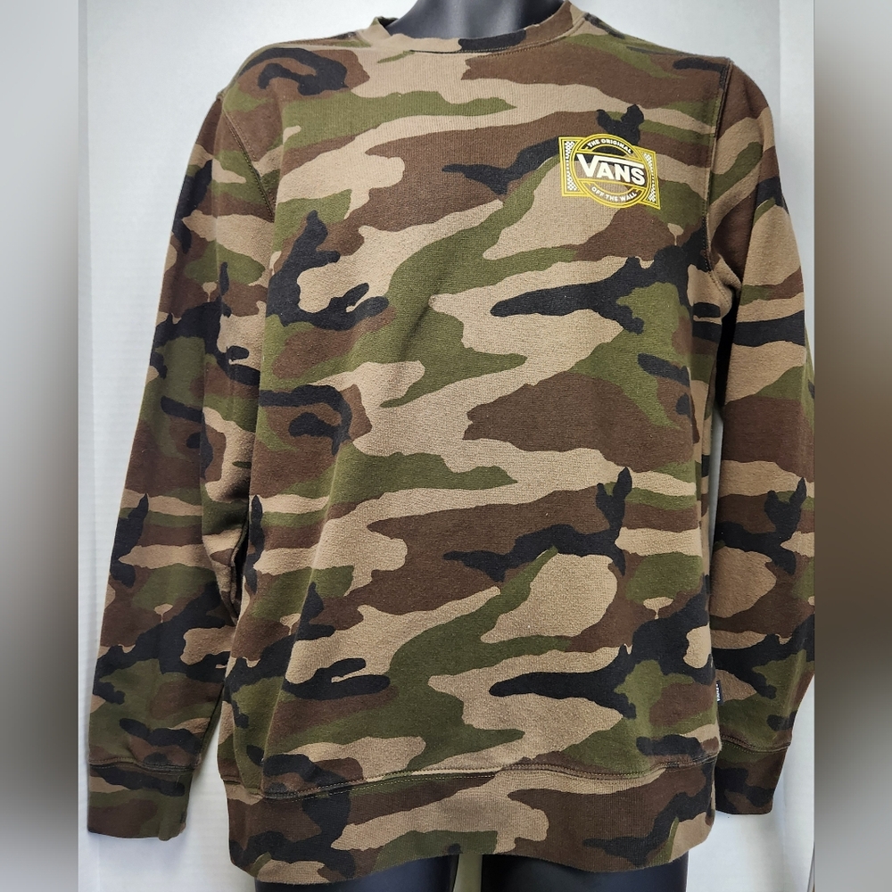Vans camo sweatshirt